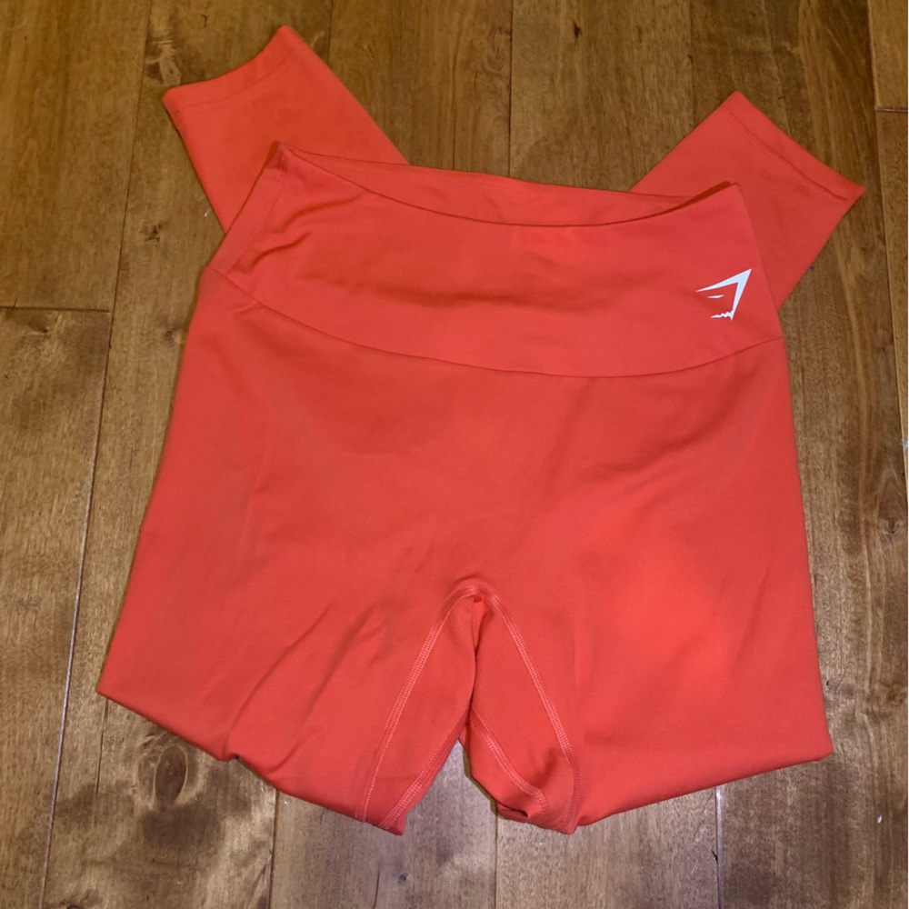 Gymshark training leggings coral